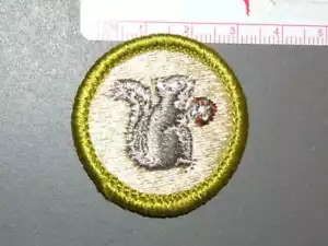 Pfadfinder Verdienstabzeichen Säugetiere (blau pb) um '76-'02 2531R - Bild 1 von 1