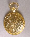 1939 solid bronze genuine Farthing coin gold tone medal pendant WW2 vintage king