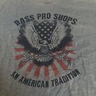 Bass Pro Shop &quot;An American Tradition? Men&#39;s Size Large Grey