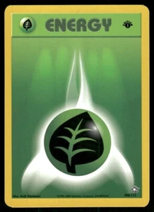 Pokemon Tcg Neo Genesis WOTC NM Regular Grass Energy [1st Edition] #108 - Picture 1 of 2