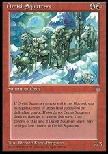 Orcish Squatters PL Ice Age MTG Magic The Gathering Red English Card