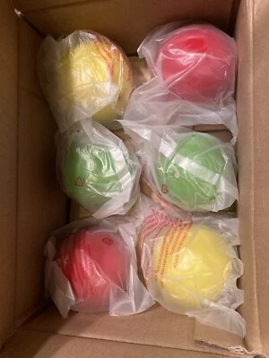 12 Each 2.8” 12-16 Oz PowerNet Weighted Softball Baseball Hitting Batting Balls - Image 1 of 3