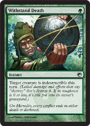 WITHSTAND DEATH X4 4 4X Scars of Mirrodin MTG Magic the Gathering Cards DJMagic - Image 1 of 1