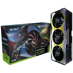 Palit GeForce RTX 5080 GameRock 16GB video card GDDR7 PCI-E NE75080019T2-GB2030G - Picture 1 of 5
