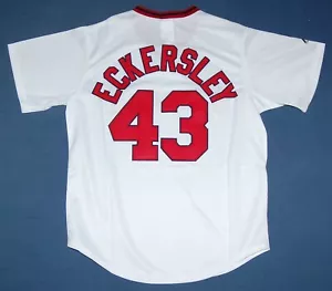 CAMISETA COSIDA DENNIS ECKERSLEY BOSTON RED SOX - MLB MAJESTIC COOPERSTOWN - Imagen 1 de 4