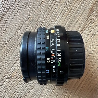 SMC Pentax-A 50mm f1.7 Prime Lens - Image 1 of 4