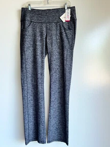 NWT $115 JOFIT Live In Pants Gray Heather Pull-On Style Size Medium x 34"L - Picture 1 of 13