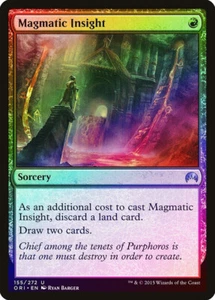 Magmatic Insight FOIL NM/LP Magic Origins - Picture 1 of 1