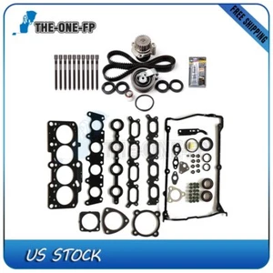 Head Gasket Set Bolts Timing Belt Kit For 01-06 Audi A4 Volkswagen Passat 1.8L - Picture 1 of 5