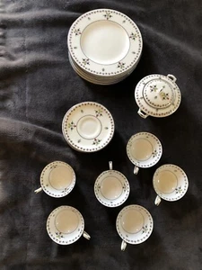 S. Nordlinger And Sons Handpainted Tea Set 1926 Minton RARE! Cups Plates Tureen - Picture 1 of 12