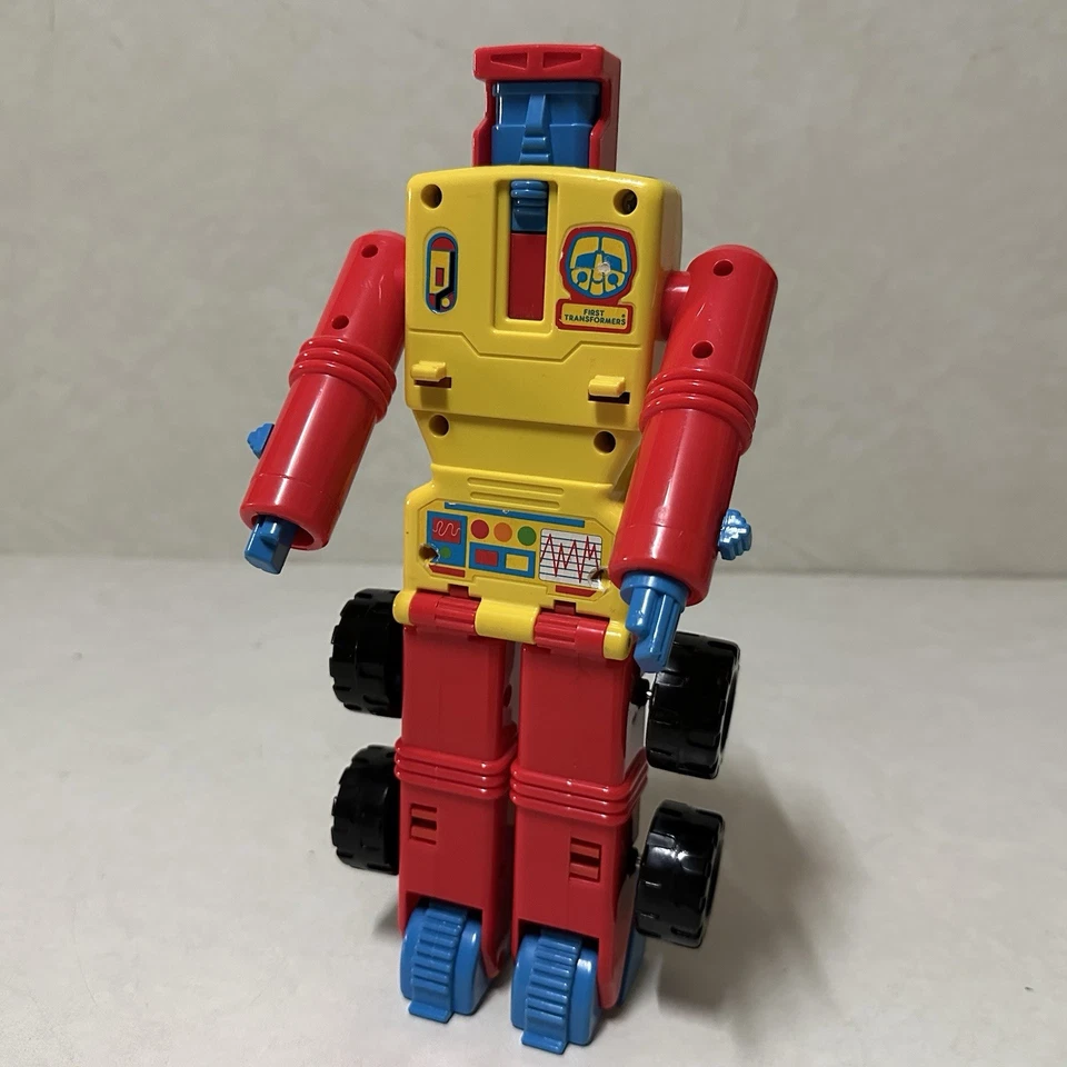 1986 TAKARA FIRST TRANSFORMERS PLAYSKOOL VINTAGE TOY JAPAN 28CM - Immagine 1 di 4