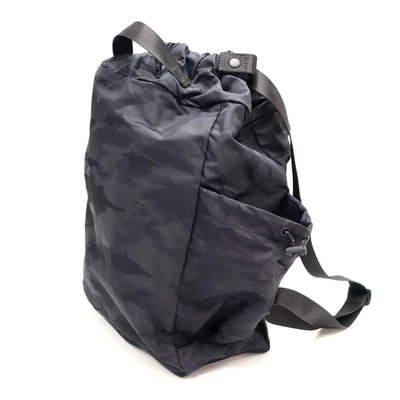 Mochila utilitária Athleta preta camuflada urbana leve bolsa de viagem academia - Imagem 1 de 4