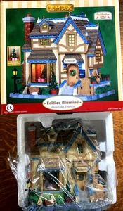LEMAX CADDINGTON VILLAGE EMERSON MANSION IDEAL XMAS PORZELLAN BELEUCHTETES HAUS - Bild 1 von 19