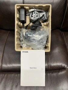 Used D-Link Pan & Tilt Wi-Fi Camera DCS-5029L, Black, with mounting kit (unused) - Picture 1 of 4