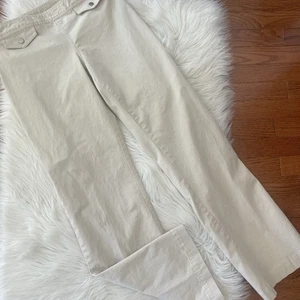 Gap Khaki’s leichte Hose gerades Bein Faux zwei Taschen vorne Größe 8 Matrose - Bild 1 von 7