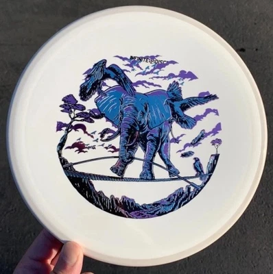 MVP Axiom Neutron Balance RARE WHITE-on-WHITE Infin Special SimonLine Disc Golf - Image 1 of 4