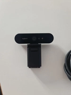 Logitech Brio 4K Ultra HD Webcam, Infrarotsensor, Kabelgebunden, Schwarz - Bild 1 von 4