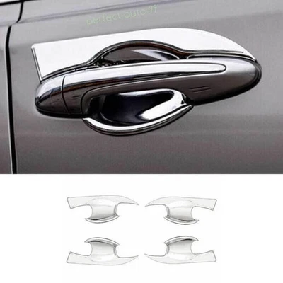 Cubierta de tazón exterior cromado ABS para Toyota RAV4 2013-2017 2018 Foto 1 de 4