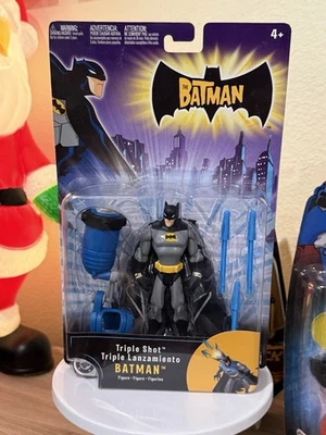 Figuras de acción The Batman Triple Shot 2004 nuevas en paquete DVLC Comics JLU Foto 1 de 2