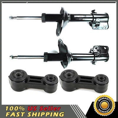Juego de 4 piezas de amortiguadores delanteros puntales barra estabilizadora FCS para Subaru Outback 2000-2002 Foto 1 de 4