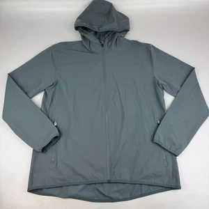 True Classic Herren Gr. L Tech Jacke mit Kapuze schiefergrau - Bild 1 von 8