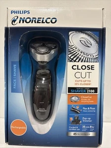 NEW Philips Norelco Close Cut Dry Rechargeable Electric Shaver 2100, 6948XL  - Picture 1 of 12