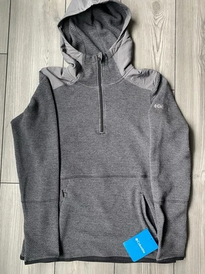 Top Pullover Columbia para Mujer Sadlers Crest XK7186-012 Gris Media Cremallera Talla XS Foto 1 de 4