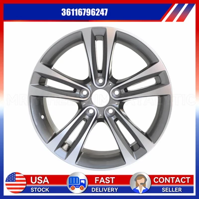 18" x 8" Wheel Rim 12-20 for BMW 320i 328i 330i 335i 340i 428i 430i 435i 440i - Image 1 of 4