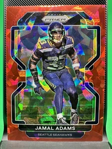Jamal Adams 2021 Panini Prizm #49 Red Ice Seattle Seahawks - Picture 1 of 4