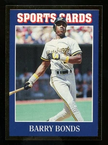 1992 Allan Kaye's Sports Cards News #33 Barry Bonds Pittsburgh Pirates Gold Foil - Foto 1 di 2