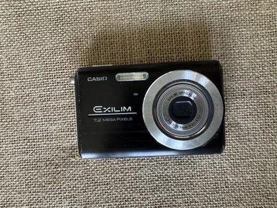 Casio Exilim EX-Z75 7.2MP Compact Digital Camera Black UNTESTED/F - Image 1 of 2