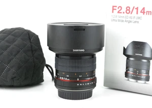 Samyang 14mm 2.8 ED AS IF UMC wide angle lens obiettivo Canon EF S115K0831 - Foto 1 di 8