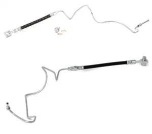 VW Golf MK4 Bora 1.4 1.6 1.8T 1.9 TDI 2.0 GTI (98-) Pair Rear Brake Pipes Hoses - Picture 1 of 1