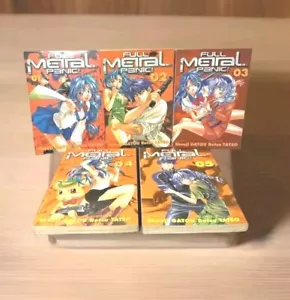 Full Metal Panic Overload Manga Vol 1-5 1 2 3 4 5 English Complete Set - Imagen 1 de 7