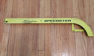 Vintage Schwinn Speedster OEM Yellow Chain Guard Bicycle W/ Mounting Hardware - Picture 1 of 6