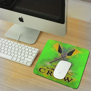 Crew Row Team Competition Mousepad Rubber Rectangle Thick - Picture 1 of 1