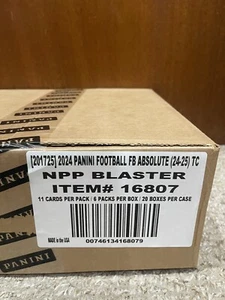 Caja Blaster Fútbol Absoluto Panini 2024 Estuche De 20 Blasters Nuevo Precintado - Imagen 1 de 3