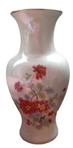 Vintage Sadler Lustreware Vase Pink/Blue floral design - Picture 1 of 6