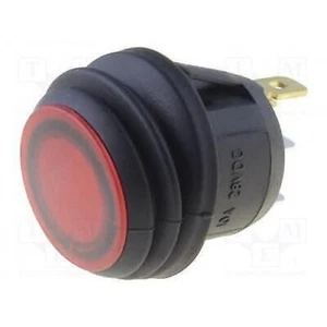 SCI R13112B8F02BRL2 Spst Rot Wippschalter - Bild 1 von 1