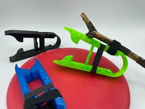 Disc golf grabber retriever, can attach to both sticks and poles! - Picture 1 of 22