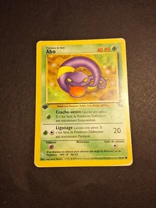 ÉDITION 1 Carte Pokémon Abo 46/62 Wizards Fossile Français - Picture 1 of 11