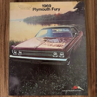 Folleto de ventas Plymouth Fury 1969 convertible de 32 páginas VIP distribuidor deportivo original Foto 1 de 4