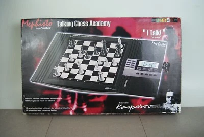 Computadora Mephisto Talking Chess Academy Saitek Kasparov 100 % completa funcionando Foto 1 de 4