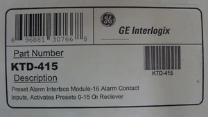 GE Security KTD-415 Preset Alarm Interface Module 16 Contact Inputs NEW NOS NIB - Picture 1 of 2
