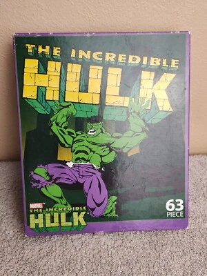 2003 NIB The Incredible Hulk Puzzle Sealed 63p,  Marvel Comics  - Image 1 of 4