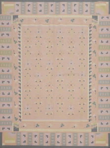 Geometric Kilim Durrie Rugs Modern Kelim Carpets 8x10 ft - Picture 1 of 11