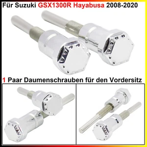 Para Suzuki GSX1300R Hayabusa 2008-2020 - Asiento delantero tornillos para pulgar tornillos - Imagen 1 de 4