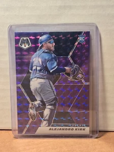 2021 Panini Prizm Alejandro Kirk Neon Purple Prizm #'d /49 #42 LA Dodgers - Picture 1 of 2