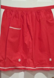 VTG 1960s Handmade Festive Christmas Noel Waist Aprons - Picture 1 of 19