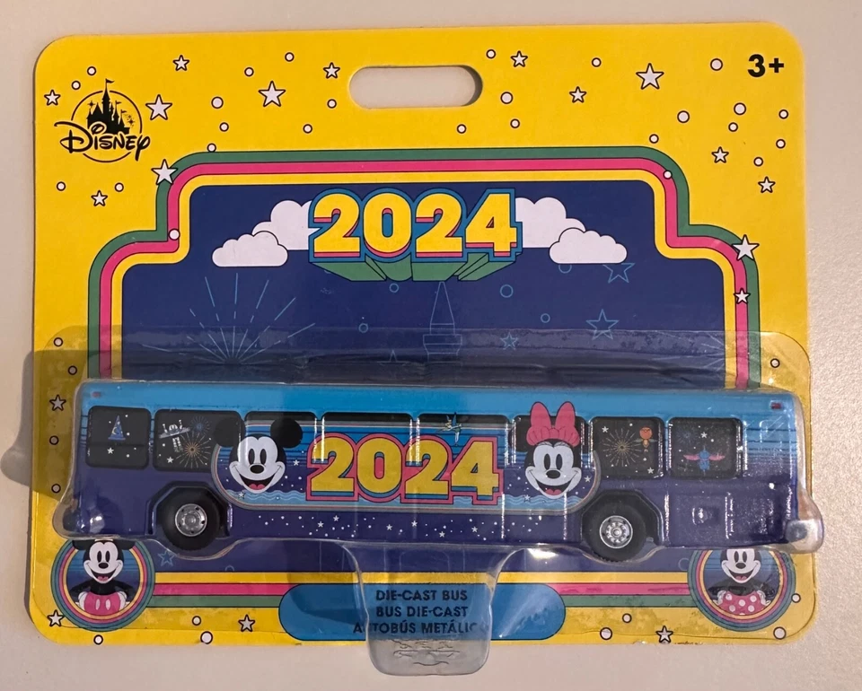 Disney Twenty Twenty Four Parks Bus Collection Mickey Mouse and Minnie.